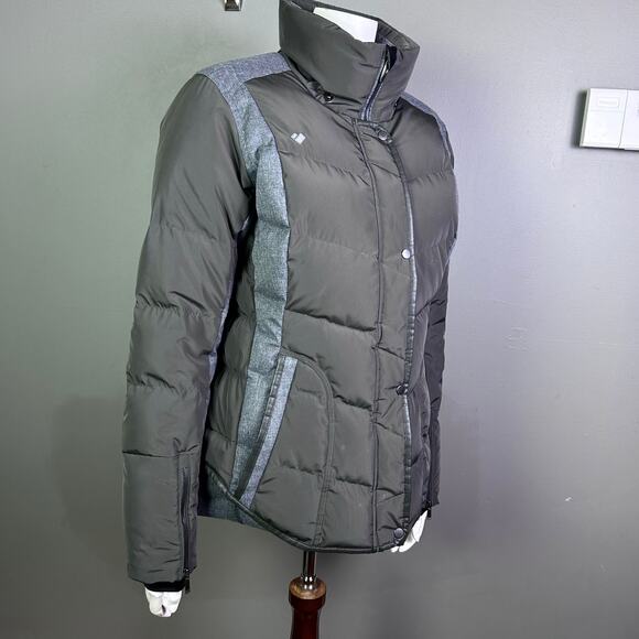 Obermeyer Gray Puffer Jacket - Picture 2 of 16
